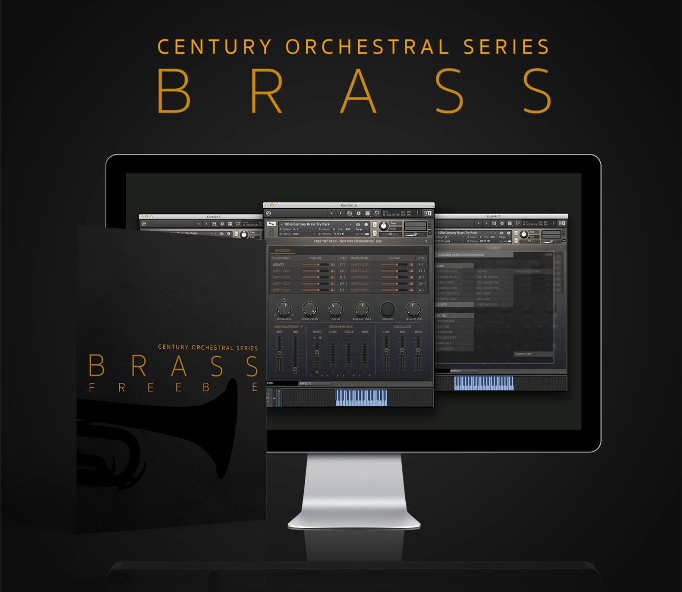 8Dio Launches Century Orchestral Brass Bundle For Kontakt