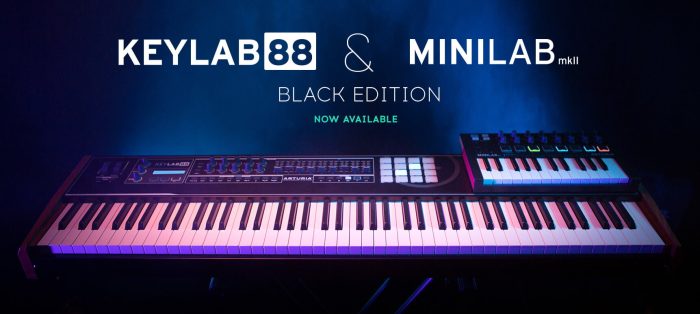 Arturia KeyLab 88 & MiniLab MkII Black Edition