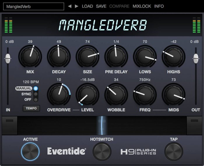 Eventide MangledVerb screen