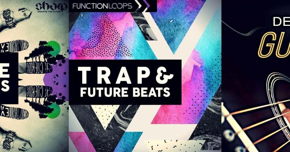 Function Loops Groove Sessions, Trap & Future Beats, Deep Twin Guitars