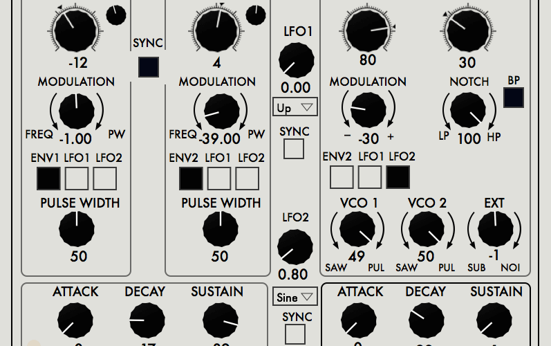 Max for Cats MSE Synthesizer System Editor