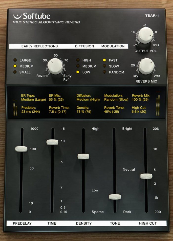 Softube TSAR 1 Reverb