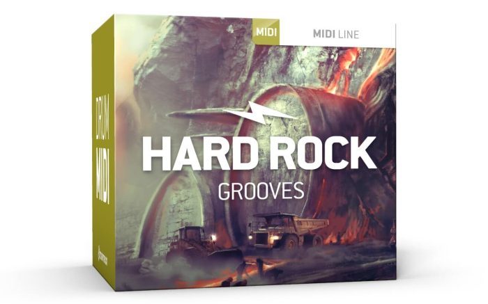 Toontrack Hard Rock Grooves MIDI Pack