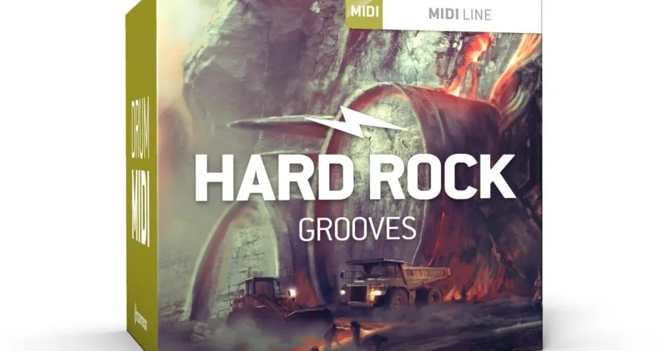 Toontrack Hard Rock Grooves MIDI Pack