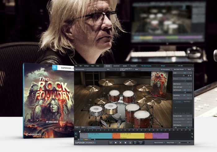 Toontrack The Rock Foundry SDX Bob Rock