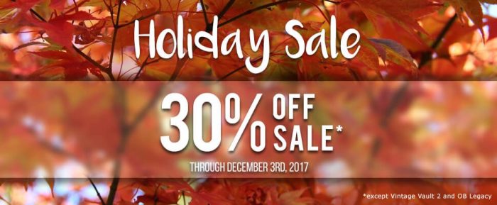 UVI Holiday Sale