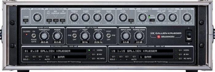 Universal Audio Gallien Krueger 800RB Bass Amp advanced