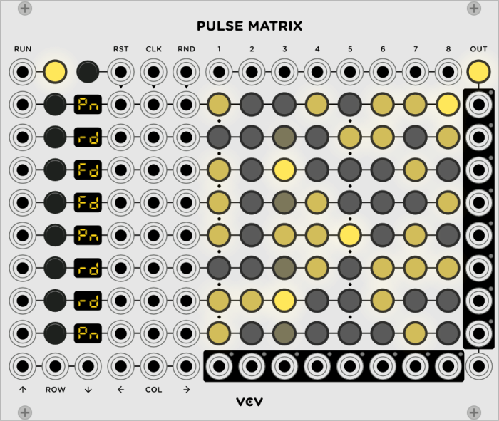 VCV Pulse Matrix 8