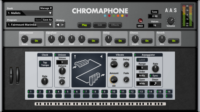 aas chromaphone 2 screenshot play