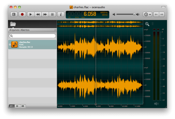 instaling ocenaudio 3.12.4