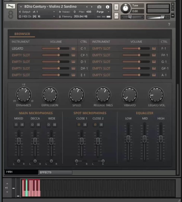 kontakt string libraries