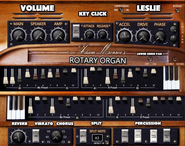 Adam Monroe's Rotary Organ