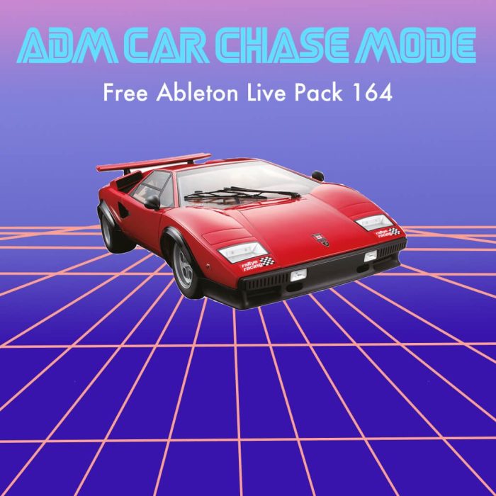 AfroDJMac ADM Car Chase Mode Ableton Live Pack