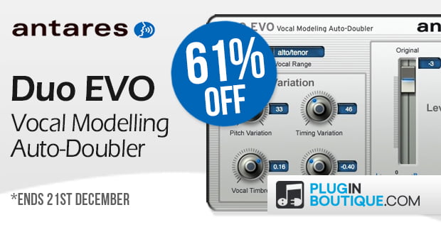 Antares DUO Evo 61 off Plugin Boutique