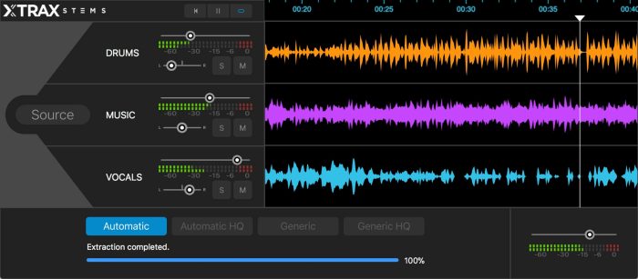 Audionamix XTRAX STEMS