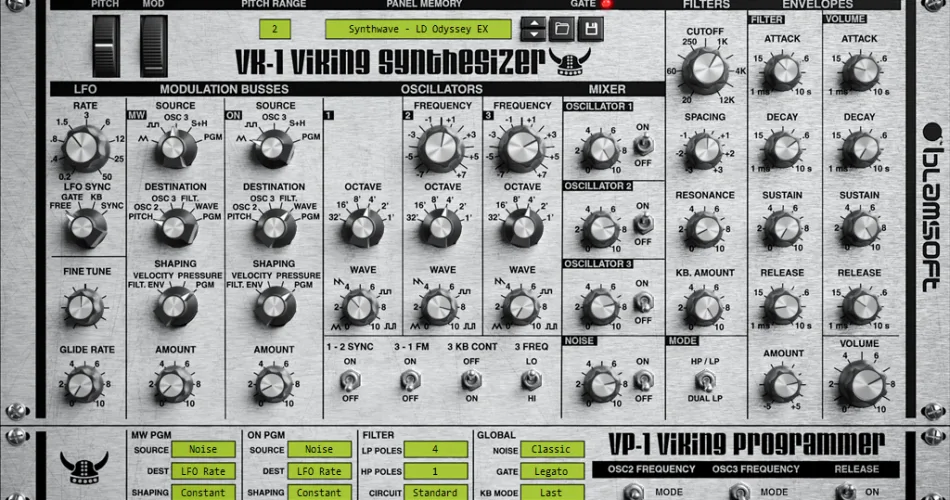 Blamsoft VK 1 Viking Synth VST