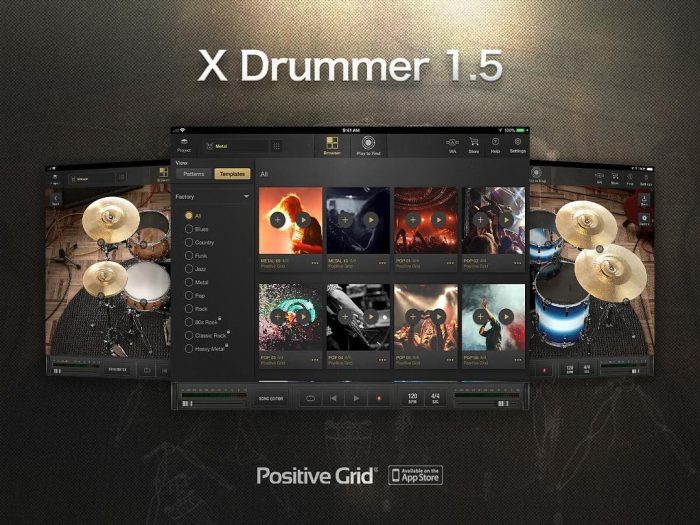 Positive Grid X Drummer 1.5