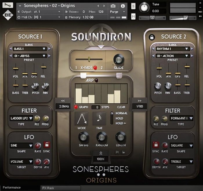 Soundiron Sonespheres Vol 2 Origins screen