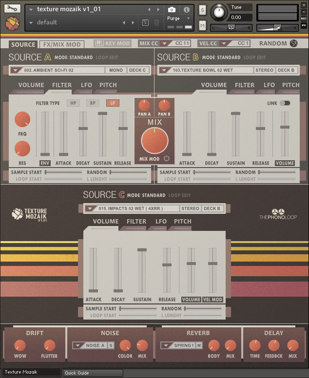 THEPHONOLOOP Texture Mozaik 1.01