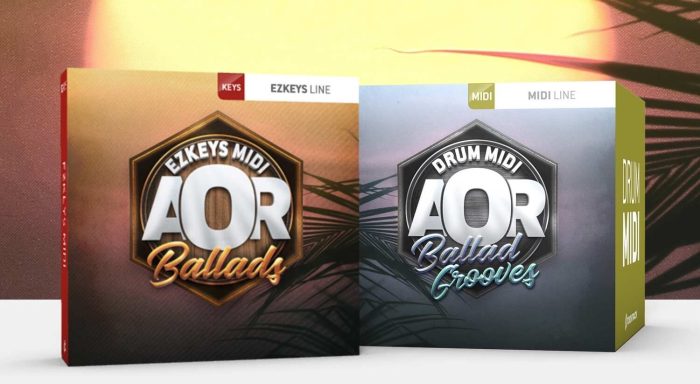 Toontrack AOR Ballads MIDI packs