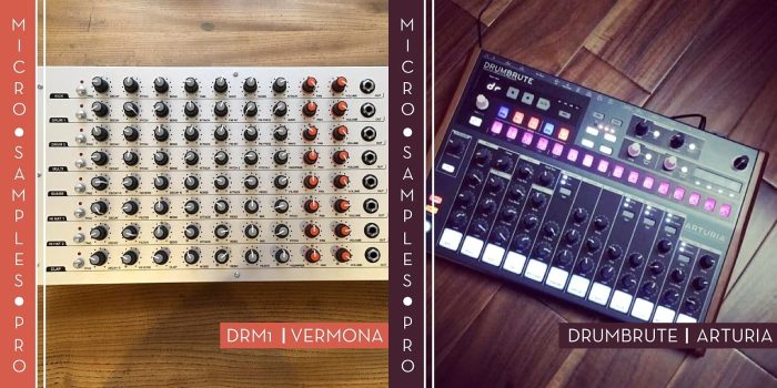 324 Records Micro Samples Pro DRM1 & Drumbrute