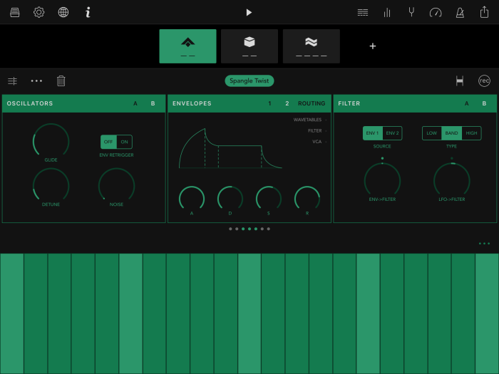 Ampify Groovebox for iOS MiniMon