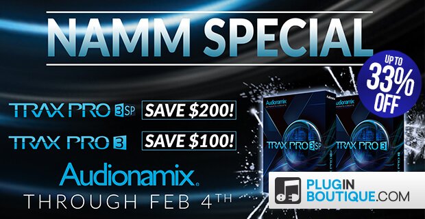 Audionamix NAMM special sale