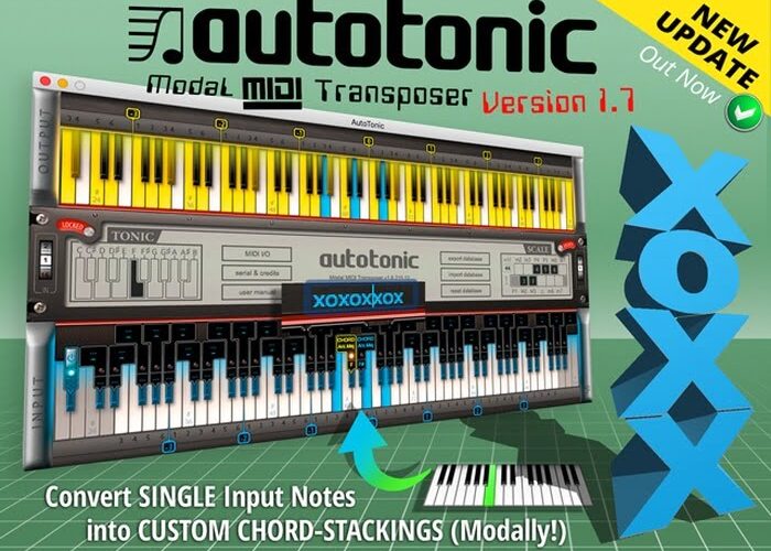 Autotonic Modal MIDI Transposer 1.7
