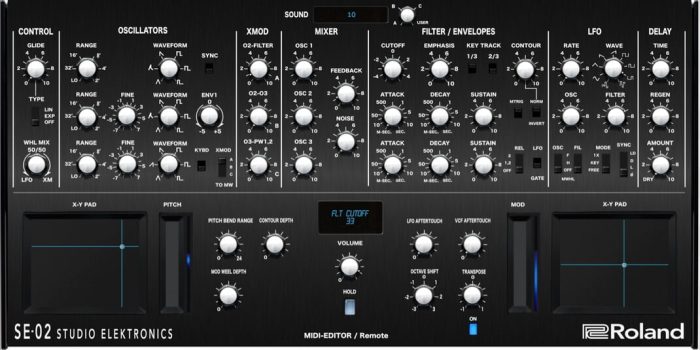 Momo 02 Midi Editor