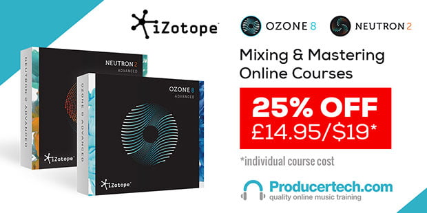 PIB iZotope Mixing & Mastering Online Courses Sale
