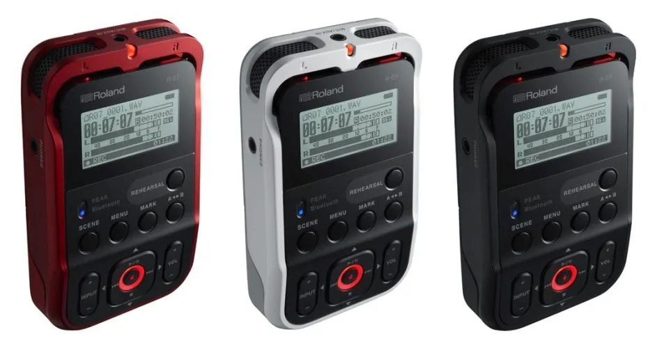 Roland intros R-07 audio recorder & Katana-Air wireless