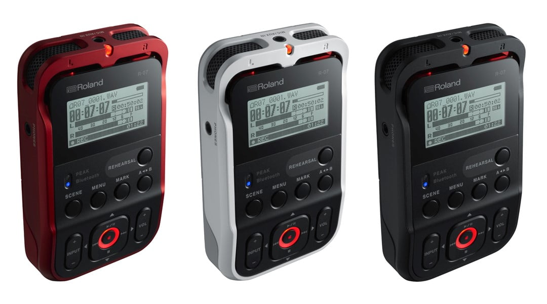 Roland intros R-07 audio recorder & Katana-Air wireless guitar amp