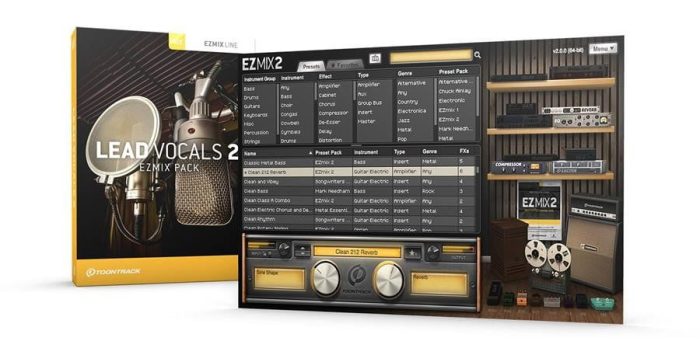 Toontack Lead Vocals 2 EZmix 2 Pack