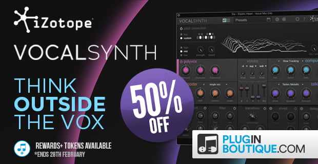 620x320 iZotope Vocal Synth 50 PluginBoutique