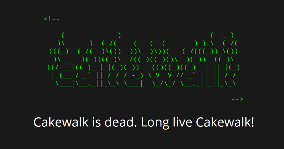 BandLab Cakewalk