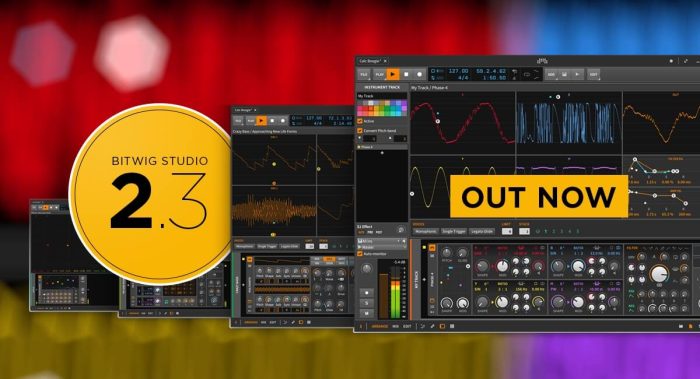 Bitwig Studio 2.3 out now