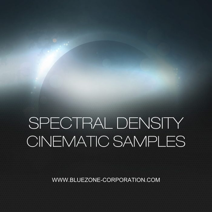 Bluezone Spectral Density Cinematic Samples