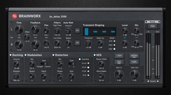 Brainworx bx delay 2500