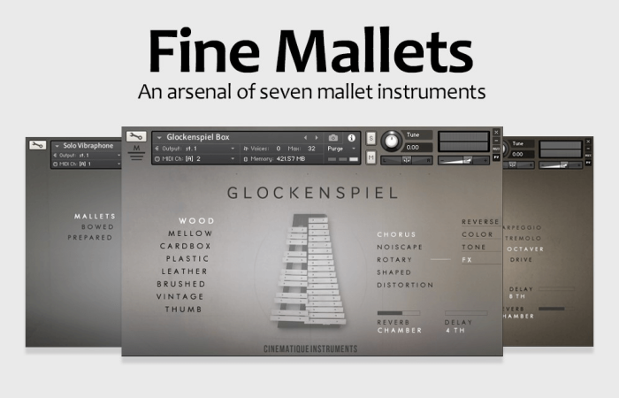 Cinematique Instruments Fine Mallets Bundle