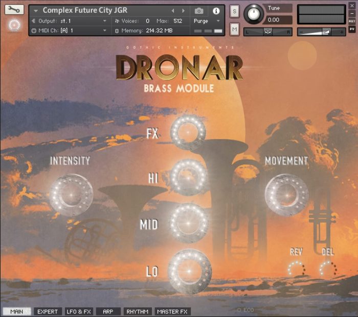 Gothic Instruments Dronar Brass