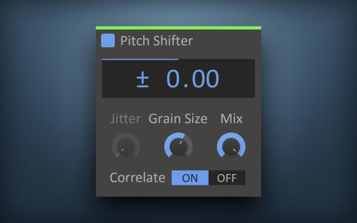 Kilohearts Pitch Shifter