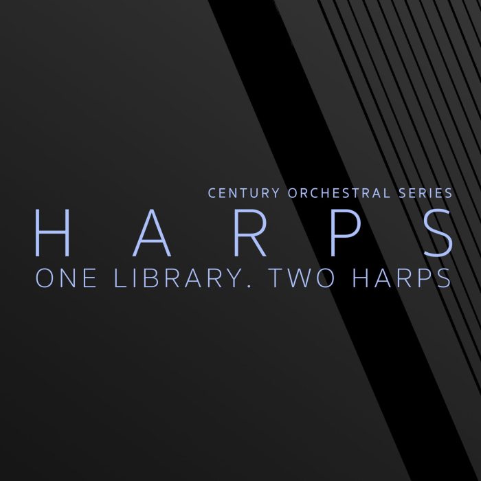 8Dio Century Orchestral Harps