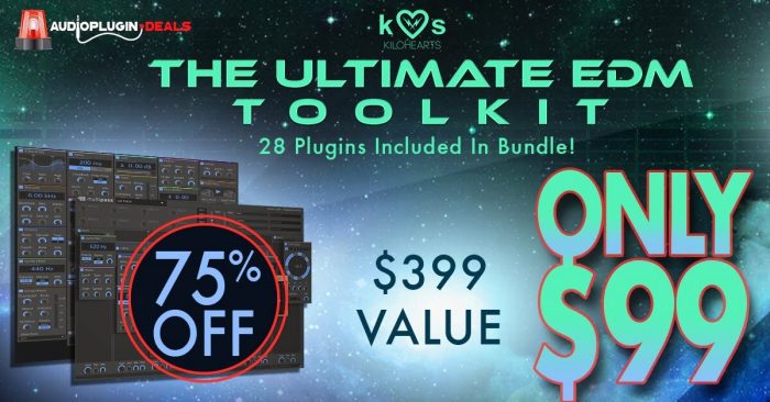 Audio Plugin Deals Kilohearts Ultimate EDM Toolkit