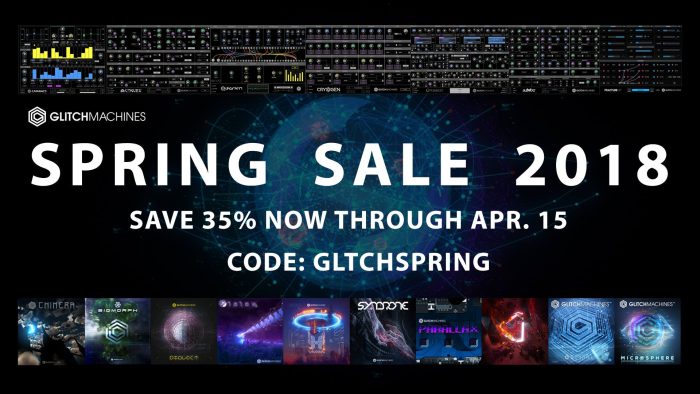 Glitchmachines Spring Sale 2018