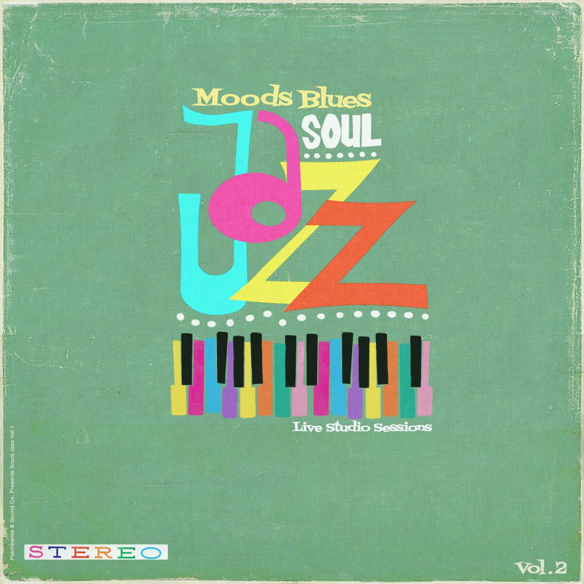 Moods Blues Soul Jazz Vol. 2 Drumless Compositions By Patchbanks