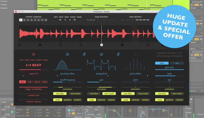 Sinevibes Fraction 1.4 update