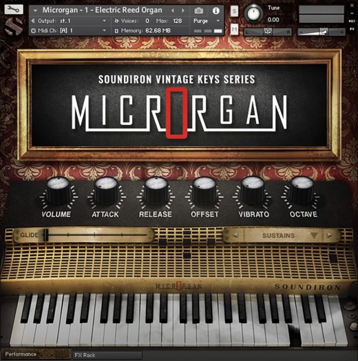 Soundiron MicrOrgan Farfisa