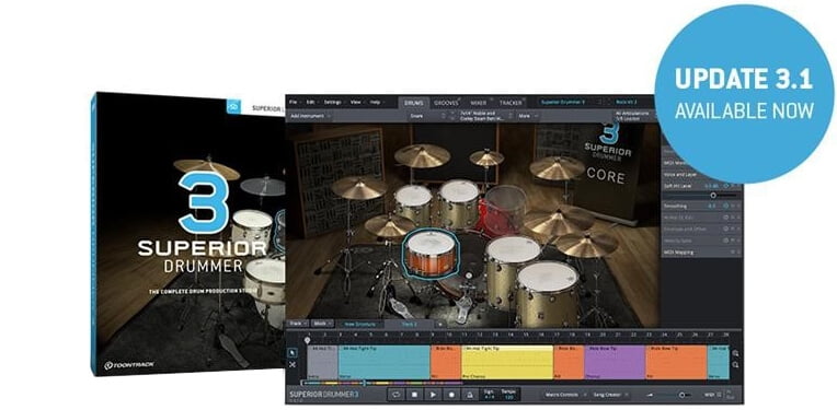 toontrack superior drummer 3 mixer presets