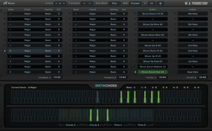 WA Production InstaChord