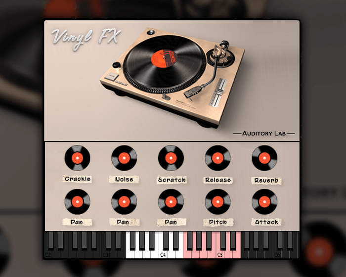 Vinyl fx plugin vst au simulates sounds of vinyl music